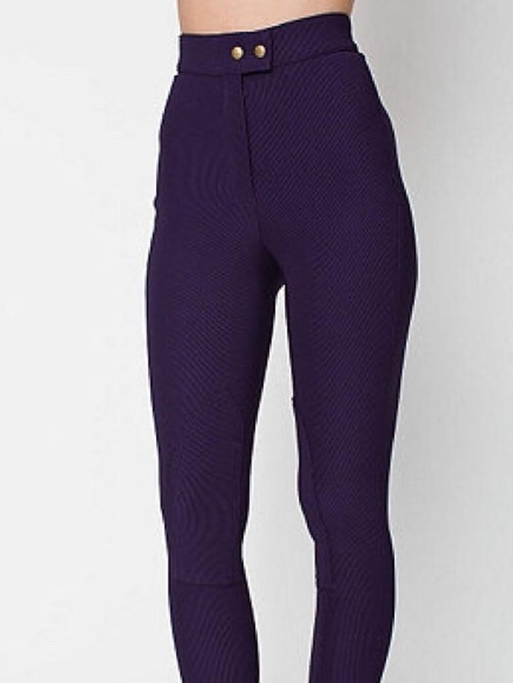 Anerican Apparel High-Waist Plum Riding Pants  Ponte Leggings